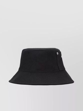 A.P.C. metal eyelets wide brim bucket hat