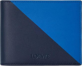Loewe Mens Flag Leather Bifold Wallet
