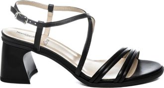 Nero Giardini Schoenen, Dames, Zwart, 39 EU, Leer, Pandora Sandal
