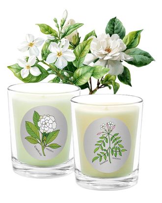 Qualitas Hand-Poured Candle Set - Jasmine Gardenia