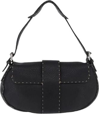 Fendi Borsa a spalla in pelle Pre-owned - - Pre-owned - Donna - Nero - ONE SIZE