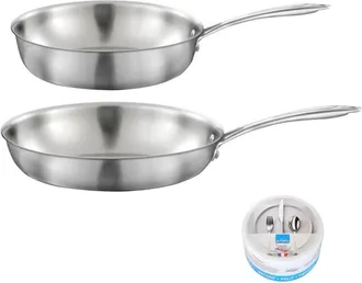 Cuisinox Batería de cocina de 3 piezas Acero