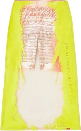 Diesel Gonna Remaster Capsule O-Lyac midi - Giallo