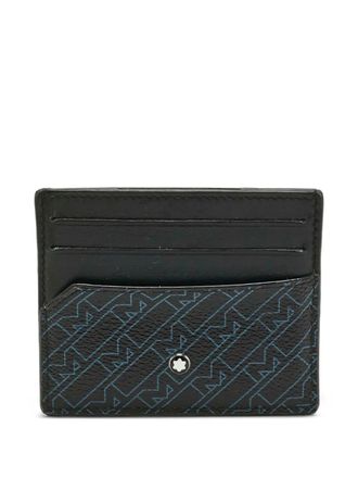 Montblanc medium Gram leather card holder - Black