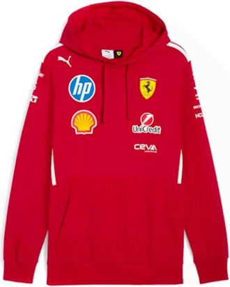 Puma Hombre, Sudaderas, Rojo, Talla: S