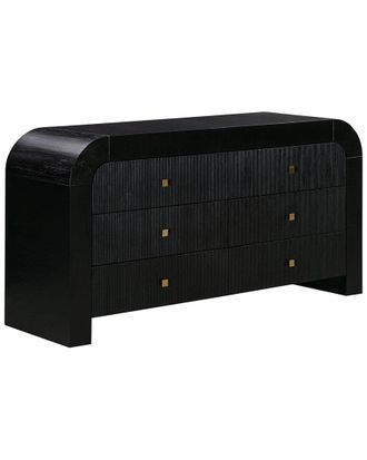TOV Furniture Tov Furniture Hump 6 Drawer Black Dresser