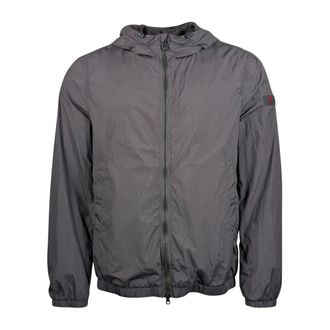 Peuterey Wind Jackets, male, Black, Size: L Nigle U 01 Jacket