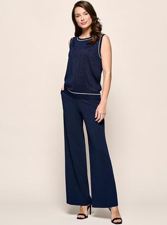 Mart Visser Athena Lurex Top Navy