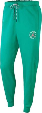 Nike Jordan logo-print pants - Green
