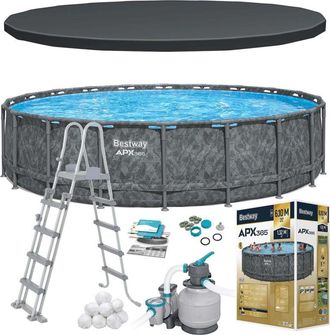 Bestway Piscina De Jard&iacute;n Con Estructura De 671 X 132 Cm 11 En 1 Bestway 561jz