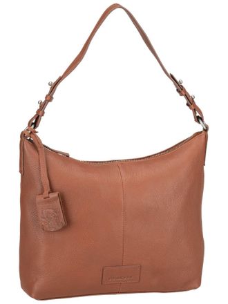 Burkely Soft Skylar Leather Shoulder Bag Chestnut Brown
