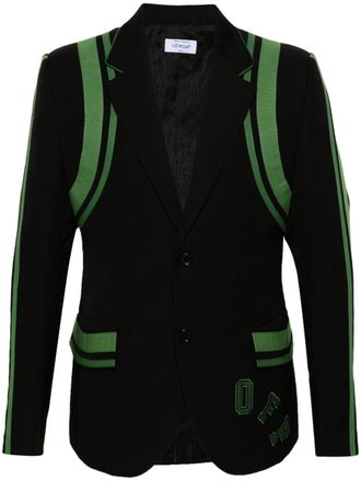 Off-white Drywo Country blazer - Zwart