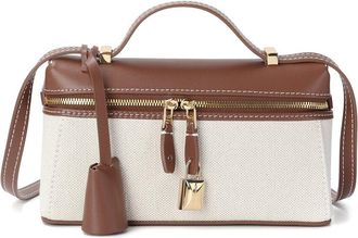 Tiffany & Fred Canvas & Leather Crossbody