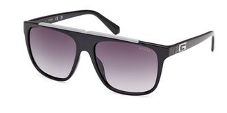 Guess GU00123 01B Mens Sunglasses Black Size 58