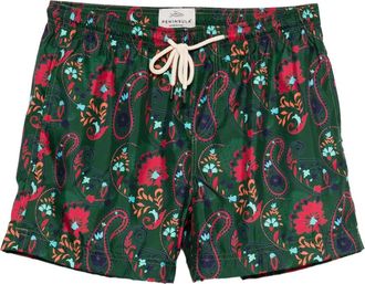 Peninsula Costume da bagno Casablanca con stampa paisley - Verde