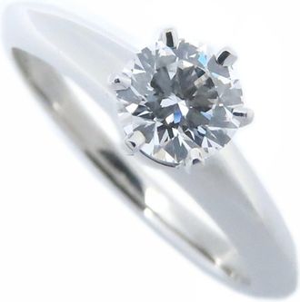 Tiffany & Co. Platinum Platinum 950 Band Ring (Pre-Owned)