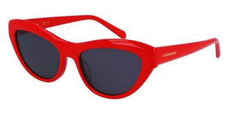 Ferragamo SF 1103S 600 Womens Sunglasses Red Size 55