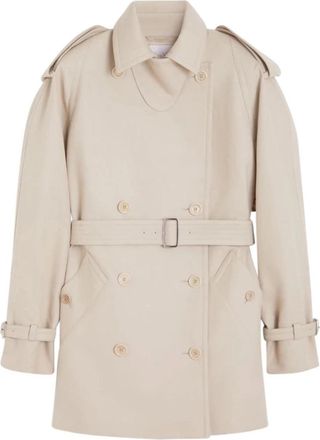 Max Mara Cacio Trenchcoat - Dames - Trenchcoats - Beige - XS - Jassen