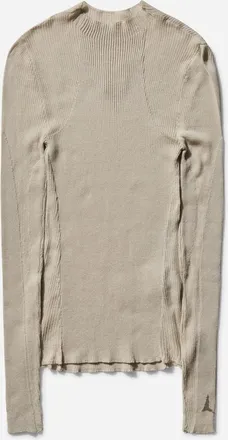 Roa Women s Sheer Knit Longsleeve Top Ivory