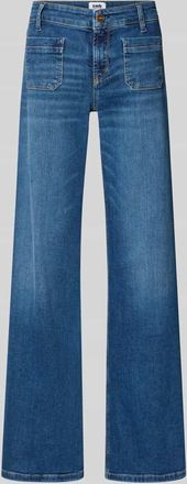 Cambio Cambio Wide Leg Jeans mit aufgesetzten Taschen Modell Tess in Jeansblau, Gr&ouml;&szlig;e 32