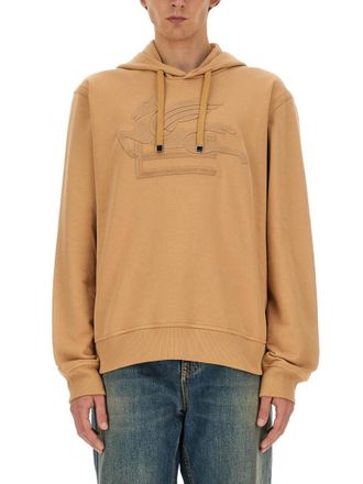 Etro Beige Relaxed Hoodie