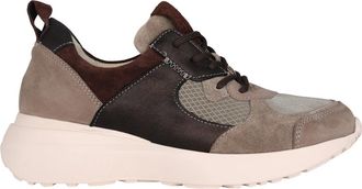 Waldl&auml;ufer Bruine damessneaker - G-Jessy - Dames - Sneakers - Bruin - 38 1/2 EU - Leer - Schoenen