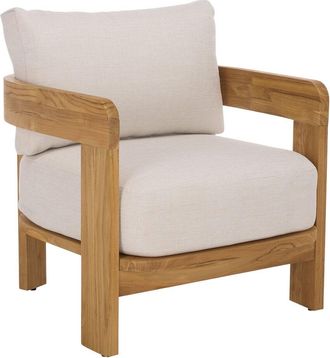 Safavieh Couture Achilles Teak Patio Chair