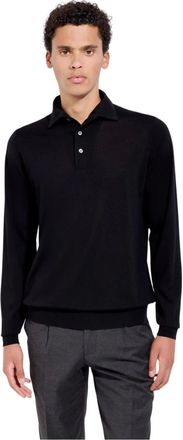 FILIPPO DE LAURENTIIS Polo con collo Paramontura - - Tops - Uomo - Nero - M