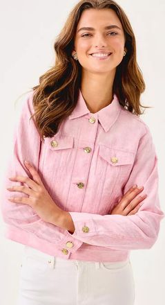 Lilly Pulitzer Seaspray Linen Jacket