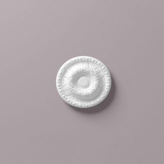 NMC Nmc - Roset&oacute;n R8 Arstyl Noel Marquet Elemento Decorativo Dise&ntilde;o Atemporal Cl&aacute;sico Blanco Di&aacute;metro 49,5 Cm