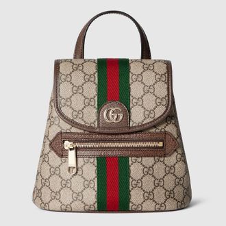 Gucci Ophidia Small Backpack, Beige, GG Canvas