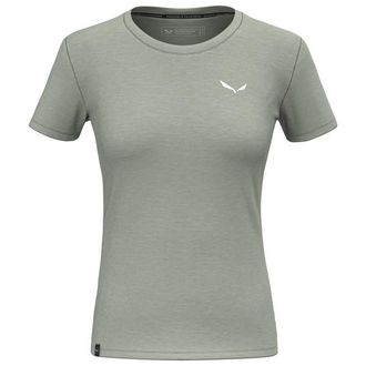 Salewa Eagle Minilogo AM T-Shirt Merinoshirt f&uuml;r Damen | grau