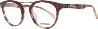 Zadig&Voltaire Red Metal & Plastic Glasses Womens (Frames)