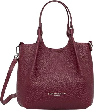 Gianni Chiarini DUA Crossbody Tas - Dames - Shoppers - Rood - ONE Size - Leer - Tassen