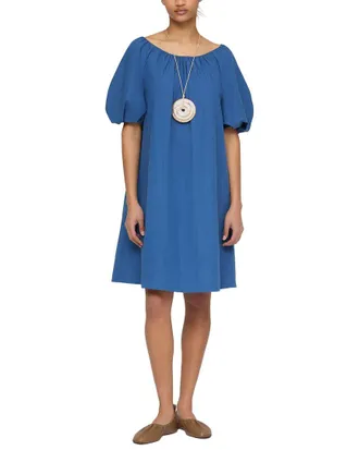 Lafayette 148 New York Balloon Sleeve Dress
