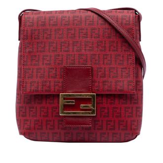 Fendi Pre-owned Fendi Zucchino Spalmati Crossbody Unisex XZB9KWIJCE6E7XNU