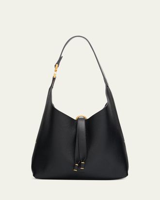 Chlo&eacute; Marcie Small Hobo Bag in Grained Calfskin