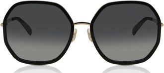 Kate Spade New York Nicola/G/S RHL/9O Womens Sunglasses Black Size 58