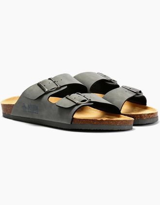 Original Penguin Mens Penguin Port 2 Mens Grey Sandals - Size: 10