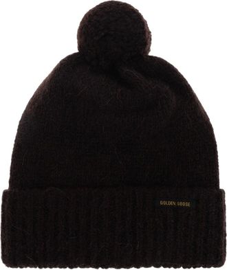 Golden Goose Berretto in lana - - Accessories - unisex - Marrone - ONE SIZE