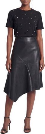 Area Stars Pearl Knit Top in Black at Nordstrom, Size X-Small