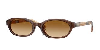 Burberry BE4508D Asian Fit 424313 Womens Sunglasses Brown Size 56