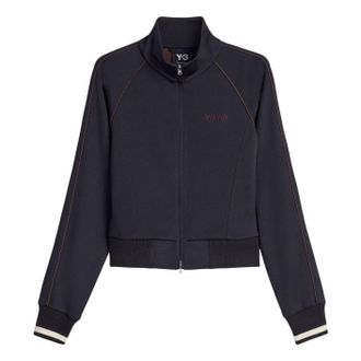 adidas (WMNS) adidas x Wales Bonner x Y3 Track Jacket Asia Sizing Black KS3979
