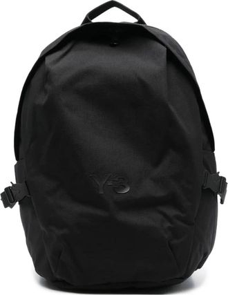 Yohji Yamamoto Stapl Rugzak - Heren - Rugzakken - Zwart - ONE Size - Polyester - Tassen
