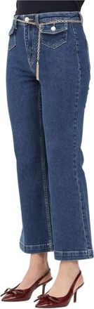 Only Flared Jeans - Dames - Cropped Jeans - Blauw - W29 - Denim - Jeans