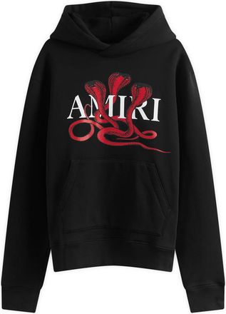Amiri Mens CNY Snake Hoodie in Black