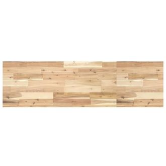 Berkfield Home Table Top 160x40x4 cm Rectangular Solid Wood Acacia in Brown | Size: 160 x 40 x 4 cm