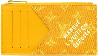 Louis Vuitton Pre-owned Kaarthouder - Dames - Vintage Accessoires - Geel - ONE Size - Vintage