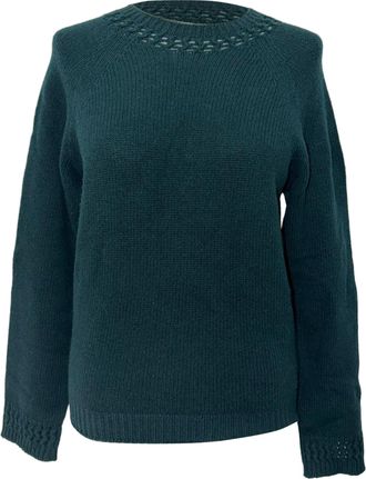 A.P.C. A. P.C. Janet Pullover in Green Wool