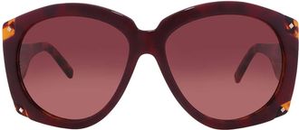 MCM Brown Gradient Oval Unisex Sunglasses MW0005 71F 61